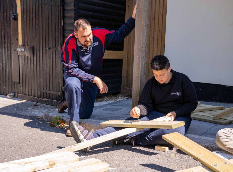 Compass — young people learning a trade